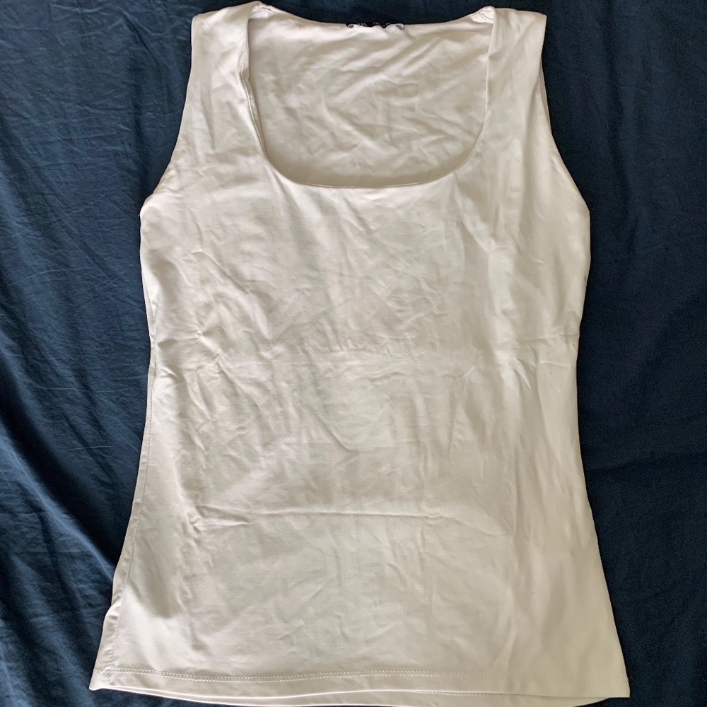 ZARA Wide Strap Stretch Top